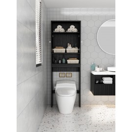 Home Bathroom Shelf Over-The-Toilet, Bathroom SpaceSaver, Bathroom, Tollilet storage cabinet