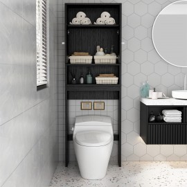 Home Bathroom Shelf Over-The-Toilet, Bathroom SpaceSaver, Bathroom, Tollilet storage cabinet