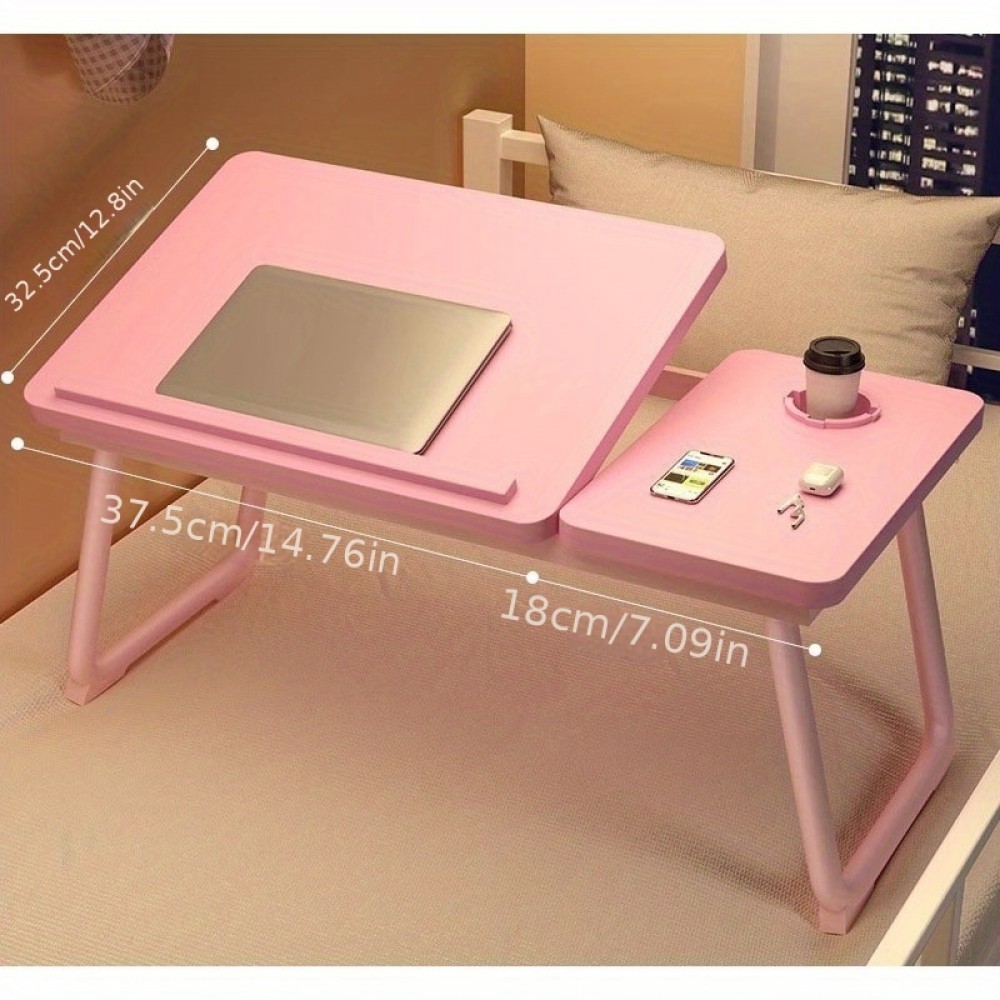 Bed small table dormitory student multi-functional study desk foldable laptop table bay window table board