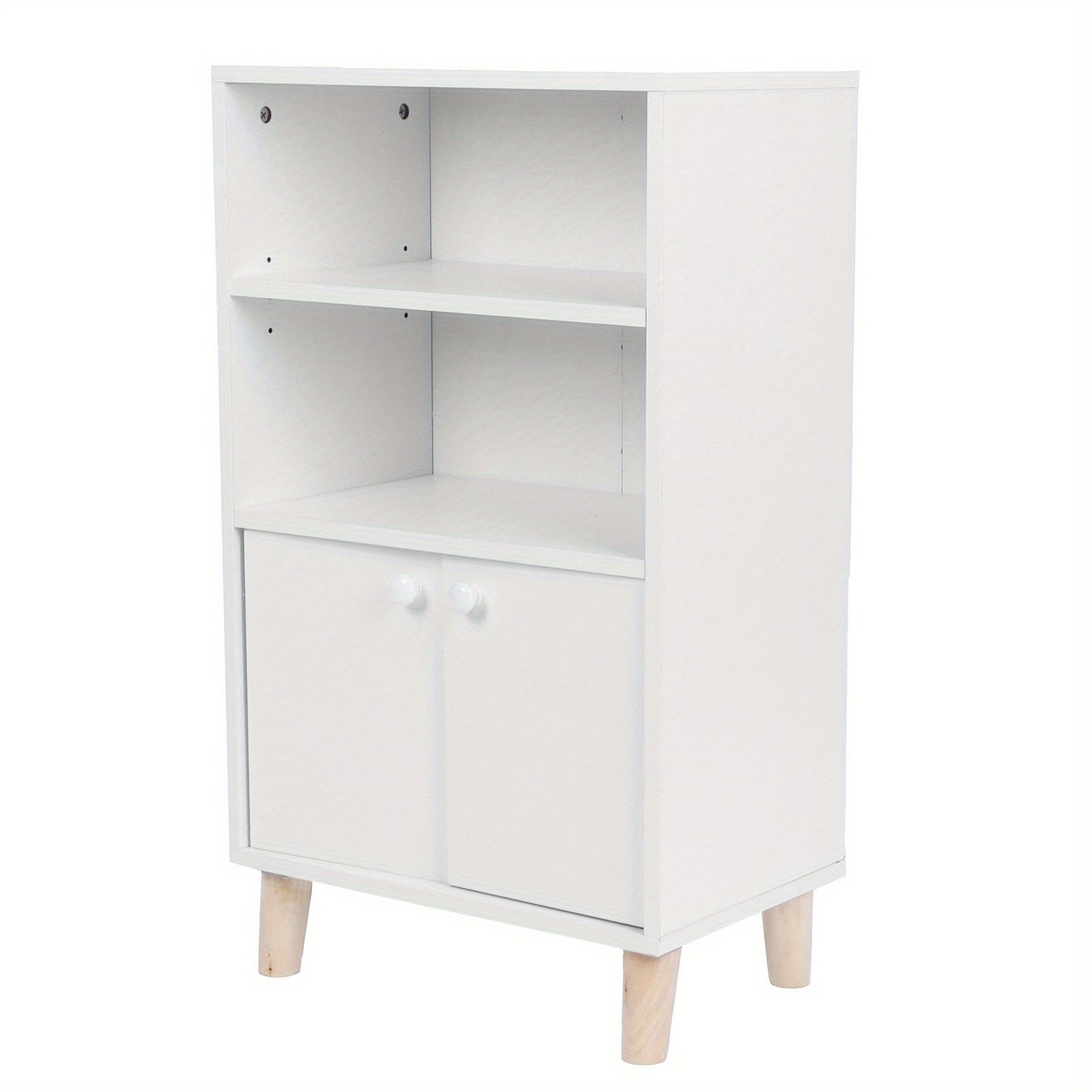 bathroom cabinet multifunction floor cabinet with 2 shelf storage home furnitures details 4