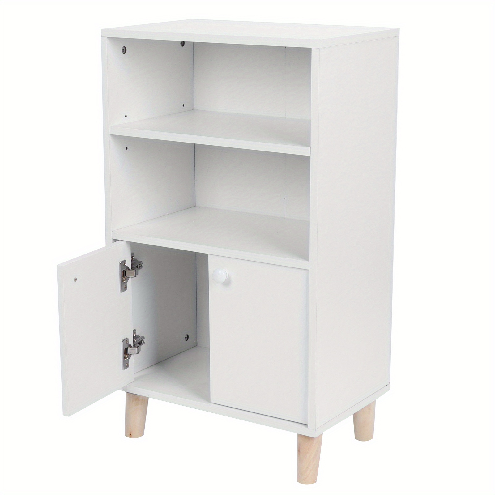 bathroom cabinet multifunction floor cabinet with 2 shelf storage home furnitures details 5